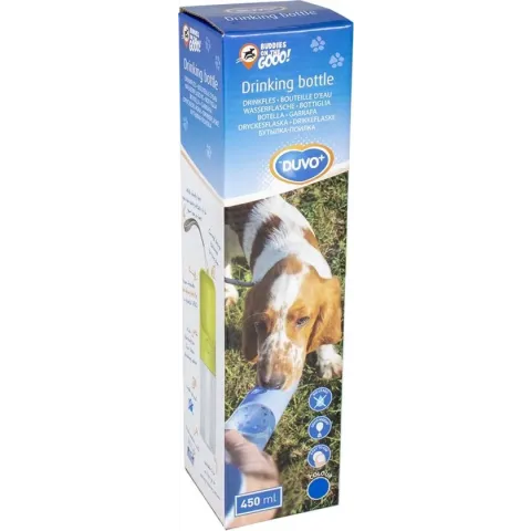 Honden Drinkfles Hond Blauw 450ml