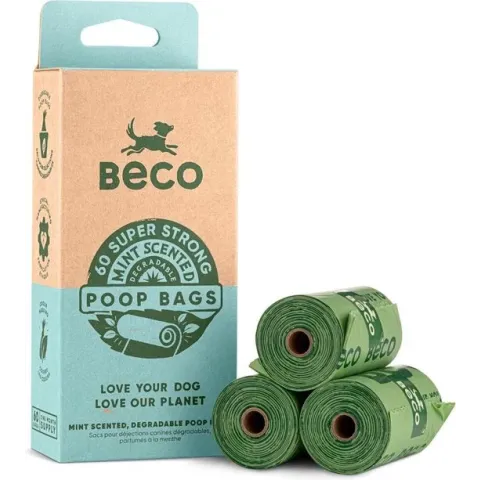 Honden Poepzakjes met Mint Geur
