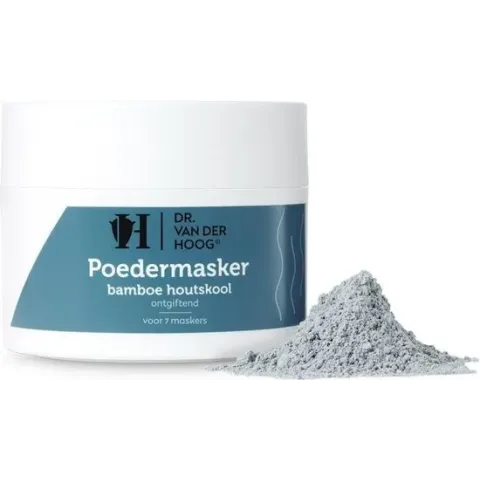 Hoog Poedermasker Houtskool Pot 70gr