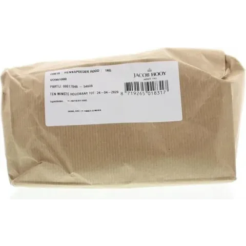 HOOY HENNAPOEDER ROOD - 1000 gram