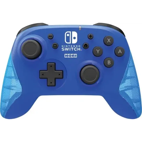 Hori Draadloze Pro Controller - Officieel Gelicenseerd - Nintendo Switch + Lite - Blauw