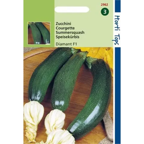 Hortitops Zaden - Gourgette Diamant F1