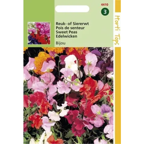 Hortitops Zaden - Lathyrus odoratus Bijou gemengd