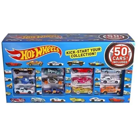 Hot Wheels Cadeauset 50 met Auto's