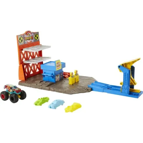 Hot Wheels Monster Trucks Blast Station - Racebaan