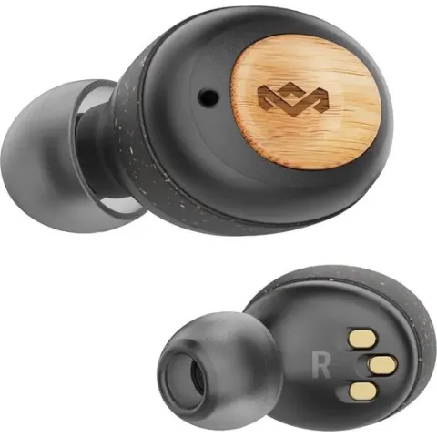 House of Marley Champion volledig draadloze oortjes - In ear met oplaadcase - tot 28 uur afspeeltijd