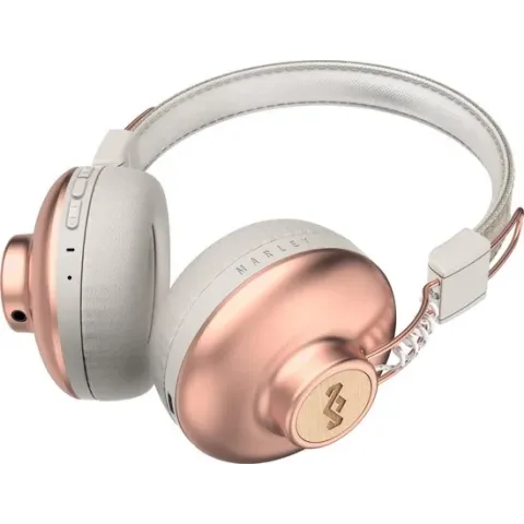 House of Marley Positive Vibration 2 BT - koptelefoon - koptelefoon bluetooth - duurzaamheid - roze