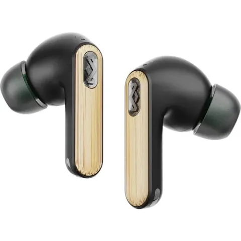 House of Marley Redemption ANC 2 Draadloze Oordopjes - Noise Cancelling - 24 uur - Zwart