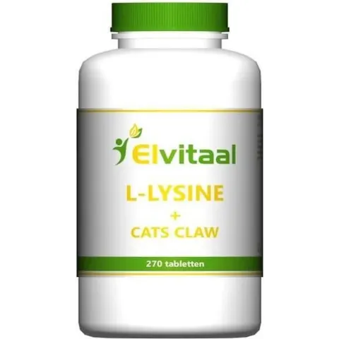 How2behealthy  - L-Lysine + Cats Claw - 270 tabletten