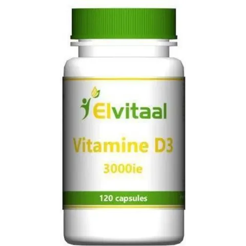 How2behealthy - Vitamine D3 3000 ie - 120 capsules