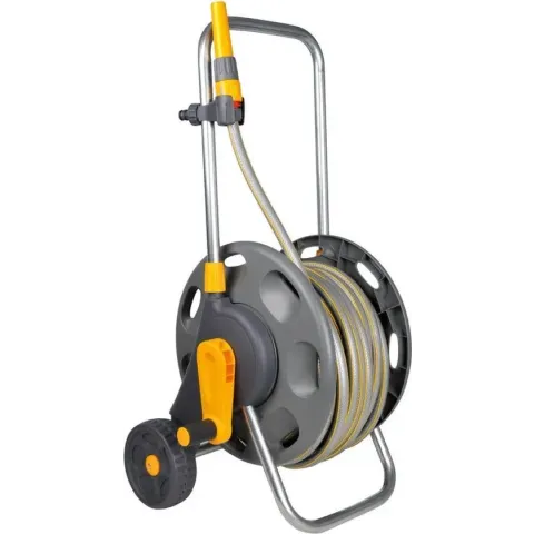 Hozelock Slangenwagen voor 60 meter slang, inclusief 30 meter (Ø 12,5 mm) slang.