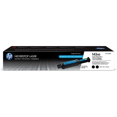 HP 143AD Neverstop Toner Reload Kit 2-Pack
