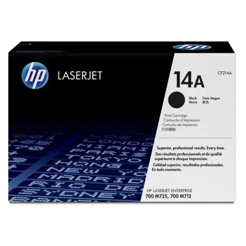HP 14A zwarte LaserJet tonercartridge (CF214A) Zwart