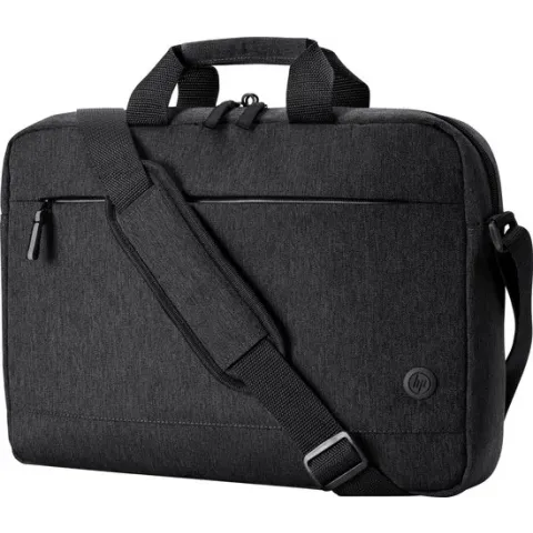 HP 1X645AA notebooktas 39,6 cm (15.6") Aktetas Zwart