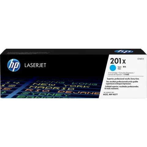 HP 201X - Tonercartridge / Cyaan / Hoge Capaciteit