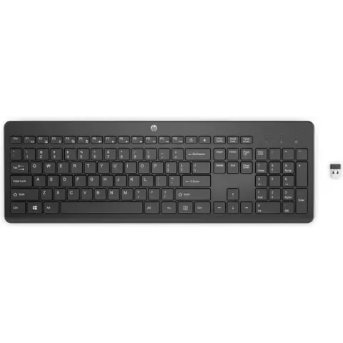 HP 230 toetsenbord RF Draadloos Zwart