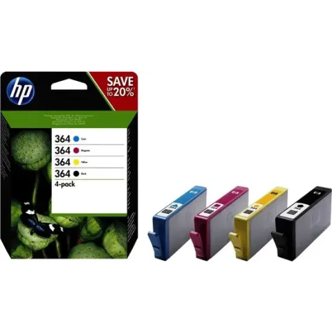 HP 364 originele inkt 4-pack (Géén XL)