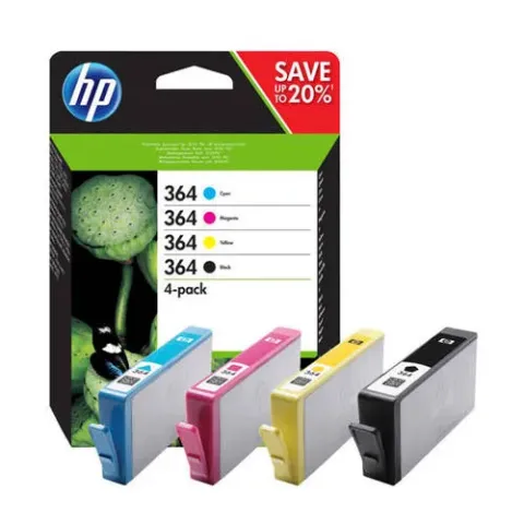 HP 364MULPACK inktcartridge (zwart+kleur)
