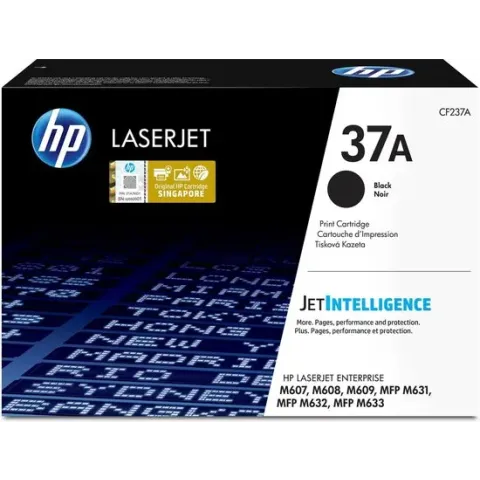 HP 37A - Tonercartridge / Zwart