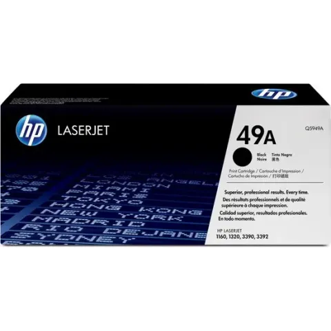 HP 49A - Tonercartridge / Zwart