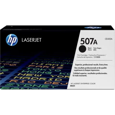 HP 507A - Tonercartridge / Zwart