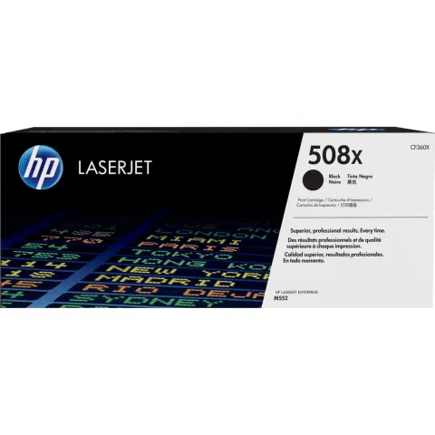 HP 508X Toner Zwart (Hoge Capaciteit)