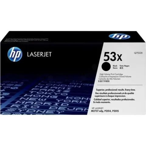 HP 53X - Tonercartridge / Zwart / Hoge Capaciteit