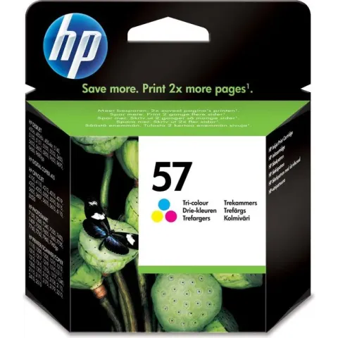 HP 57 - Inkcartridge / Cyaan / Magenta / Geel / Blister (C6657AE)
