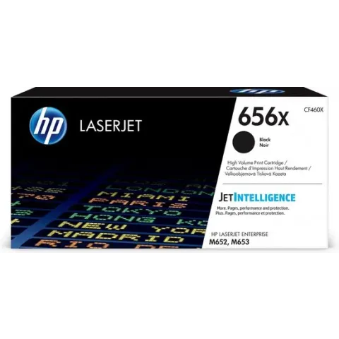 HP 656X Original LaserJet Toner Cartridge Zwart High Yield