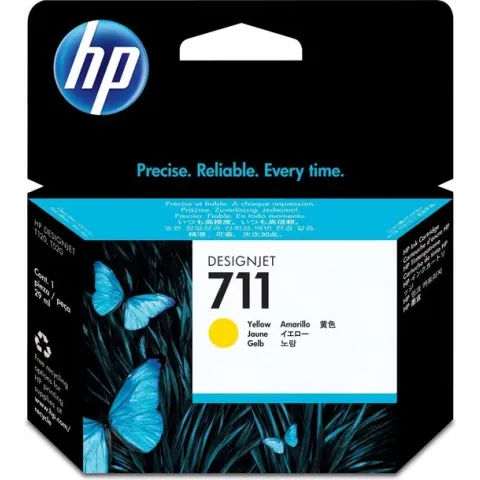HP 711 - Inktcatridge / Geel