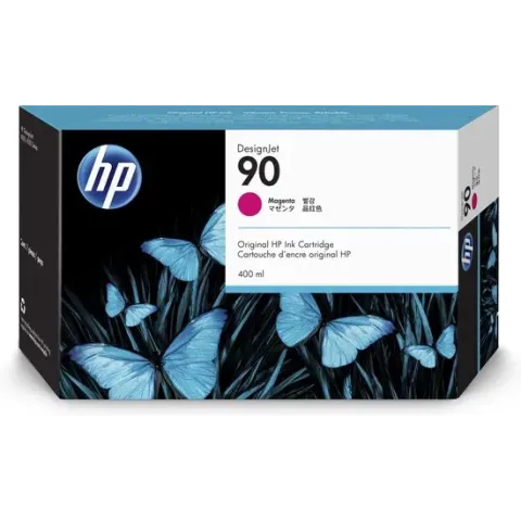 HP 90 - Inktcartridge / Magenta / 400 ml (C5063A)