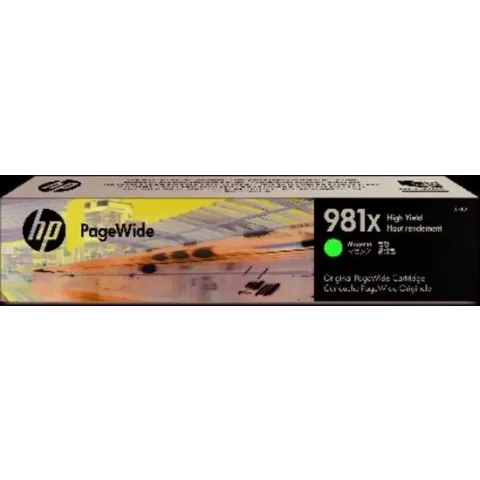 HP Cartucho PageWide magenta de alto rendimento 981X original Origineel