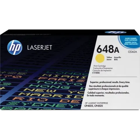 HP CE262A Tonercartridge - Geel