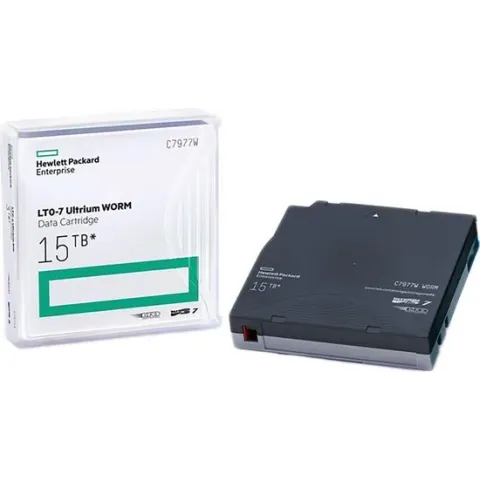 HP LTO7 Ultrium 6TB/15TB** WORM Data Car