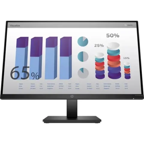 HP P24q G4 60,5 cm (23.8") 2560 x 1440 Pixels Quad HD LED Zwart