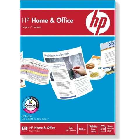 HP Paper Home & Office Print papier - A4 / 80g / 500 Vellen