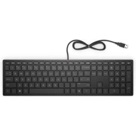 HP Pavilion 300 toetsenbord USB Zwart