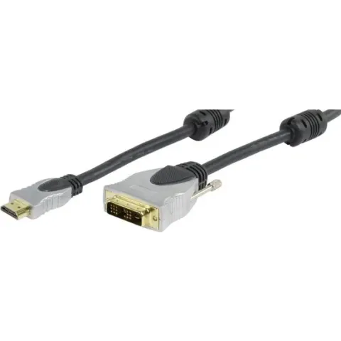 HQ - HDMI naar DVI kabel - 15 m - Zwart