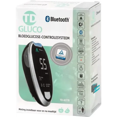 Ht One Td-gluco Bluetooth Startpakket (incl 10str)