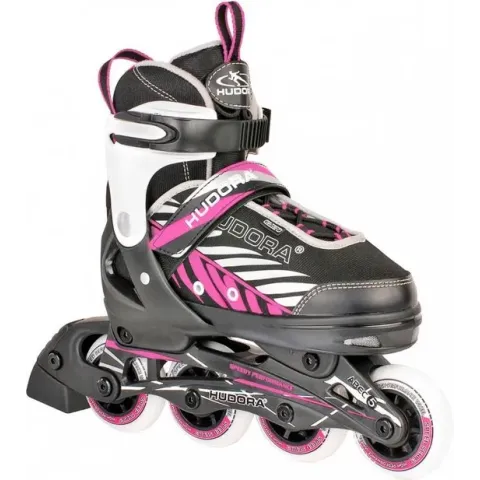 Hudora Inline Skates 37-40 Zwart/Roze