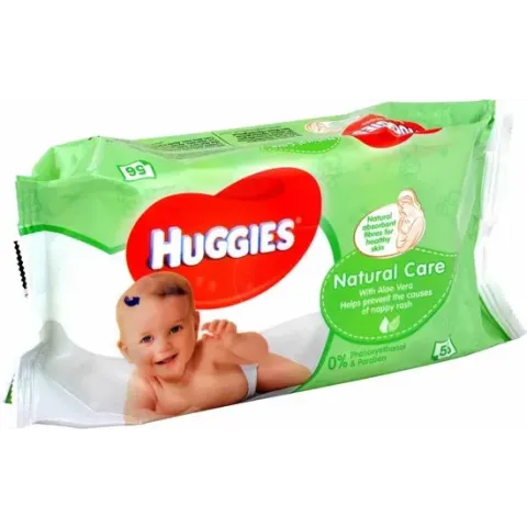Huggies Babydoekjes Natural 56 Stuks
