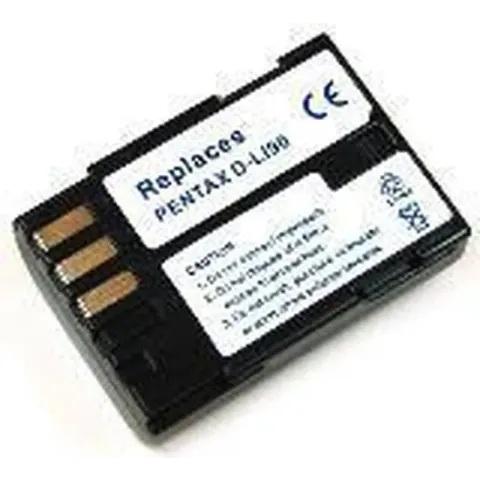 Huismerk Camera-accu D-Li90 voor Pentax 645D, K-01, K-3, K-5 en K-7