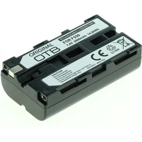 Huismerk Camera-accu NP-F550 / NP-F530 voor Sony videocamera's