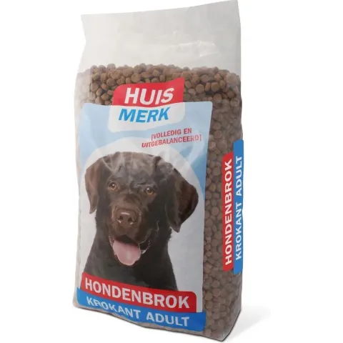 Huismerk Hondenbrokken krokant adult
