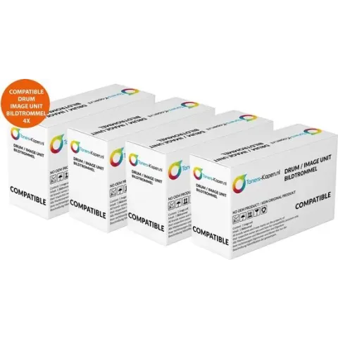 Huismerk image unit voor Brother DR243CL (Set 4 stuk)  Toners-kopen