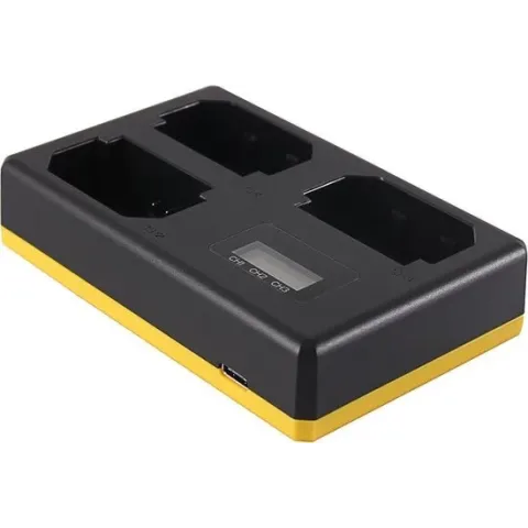 Huismerk Triple Lader Sony NP-FZ100 - Laadt 3 accu's, ook tegelijkertijd