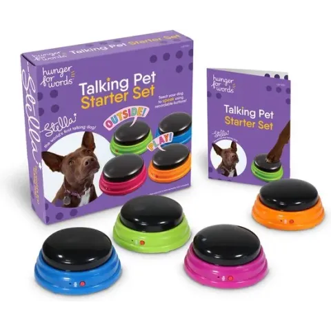 Hunger for words Talking pet starter set - hondenspeelgoed - Startset