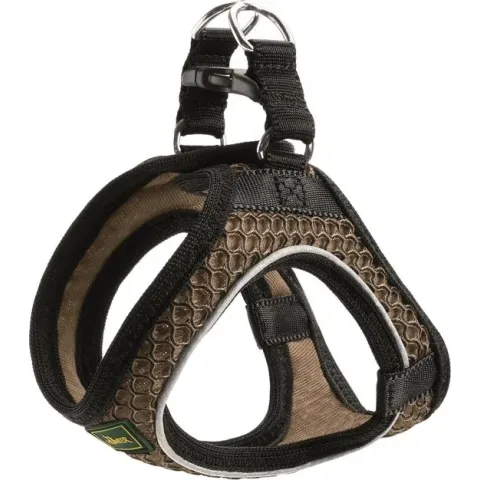 Hunter Harnas Hilo Comfort Bruin - Hondenharnas - 30-35/33-36 cm