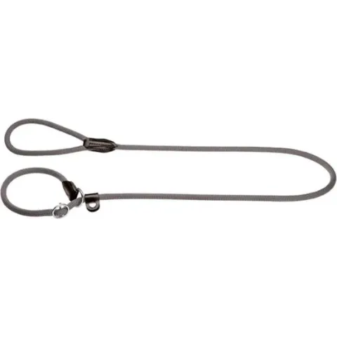 Hunter Retrieverlijn Met Stop Freestyle - 8 mm x 170 cm - Grijs