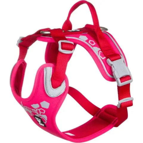 Hurtta - Hondentuig - Weekend Warrior - Harness voor Honden - Kleur: Ruby - Borstomvang: 40-45 cm